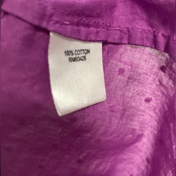 Purple Sleeveless Top - Picture 8 of 11